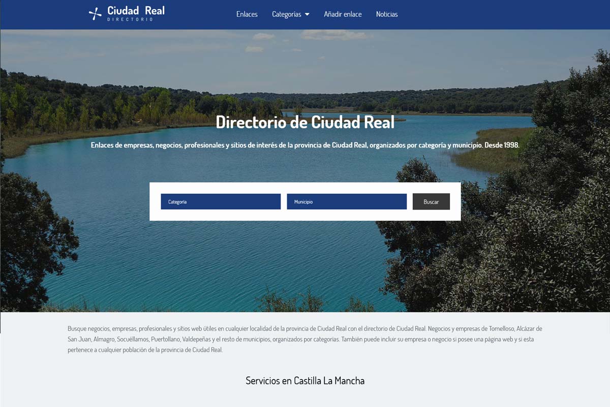 Estrenamos nueva web: el directorio de Ciudad Real se renueva